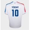 Camisa de Futebol Crystal Palace Yeremy Pino #10 Equipamento Alternativo 2025-26 Manga Curta Camisa de Futebol Crystal Palace Yeremy Pino #10 Equipamento Alternativo 2025-26 Manga Curta